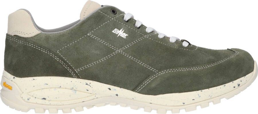 Lomer Janko Suède 2.0 Wandelschoenen Birch Groen Suède 70007.A.04