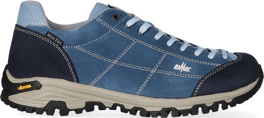 Lomer Maipos MTX Wandelschoenen Jeans Deep Blauw Suède 70003.B.68