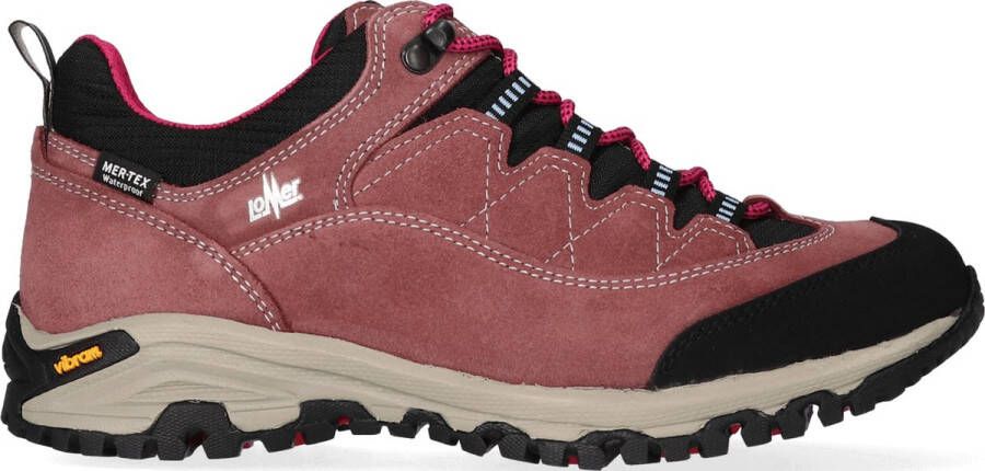 Lomer Sella II Sport MTX Wandelschoenen Brownrose Roze Suède 30042.B.05