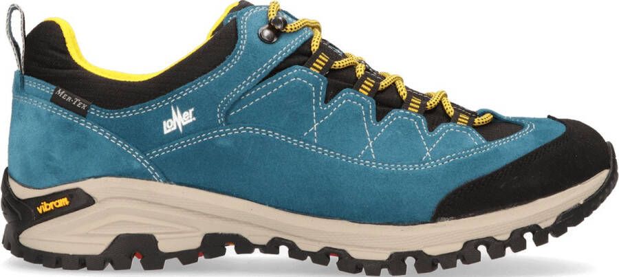 Lomer Sella II Sport MTX Wandelschoenen Octane Blauw Suède 30042.B.01