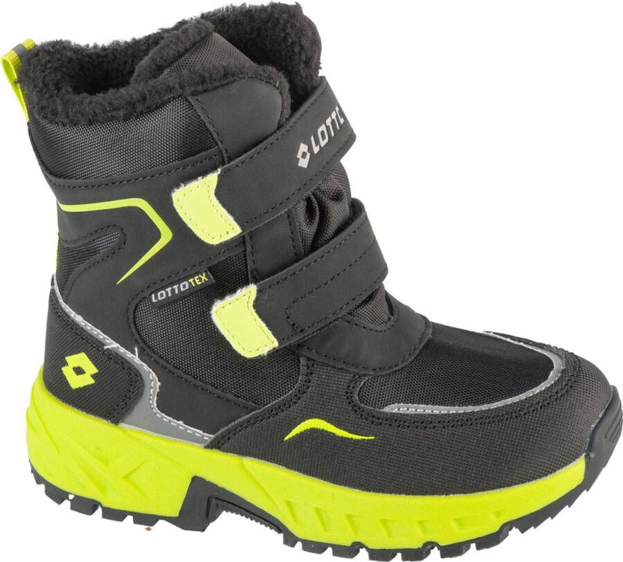 Lotto Kinder Winterschuhe Alstyne Tex K 2600490K Black Lime