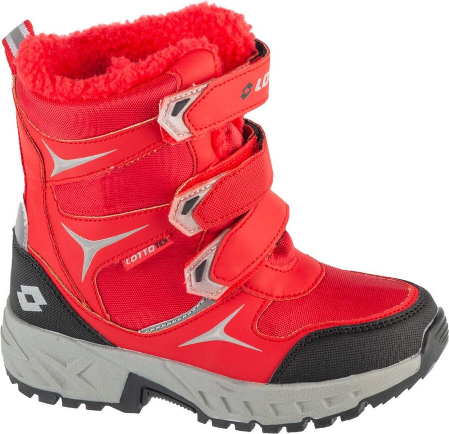 Lotto Kinder Winterschuhe Pinecreek Tex K 2600550K Red Silver