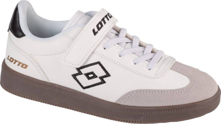 Lotto Shoes Vintal K lage kindersneaker 2600250K wit zwart