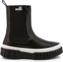 Love Moschino Regenlaarzen Sneakerd.gomma55 vit.nero nero-bian Black Dames - Thumbnail 1