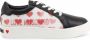 Love Moschino Stijlvolle Metalen Eyelet Sneakers Black Dames - Thumbnail 1