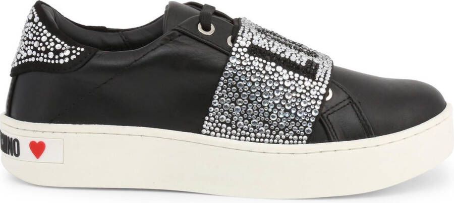 Love Moschino Sportschoenen Vrouw JA15123G18IF black silver