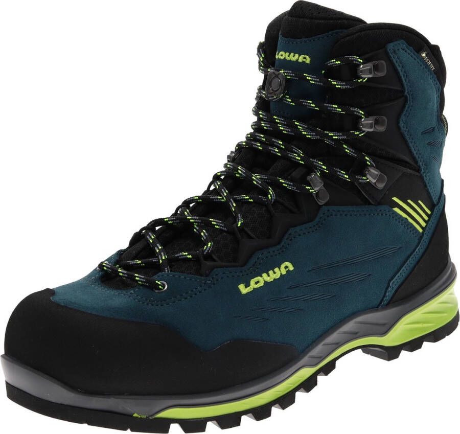 Lowa CADIN II GTX MID staalblauw lime heren wandelschoenen