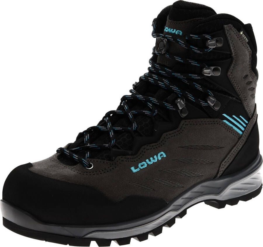 Lowa CADIN II GTX MID Ws Antraciet Aquamarijn Dames Trekkingschoenen