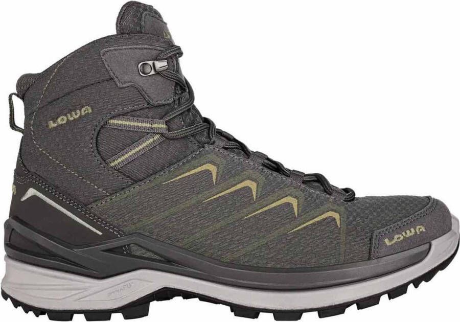 Lowa Ferrox Pro Goretex Mid Wandelschoenen Anthacite Olive Heren