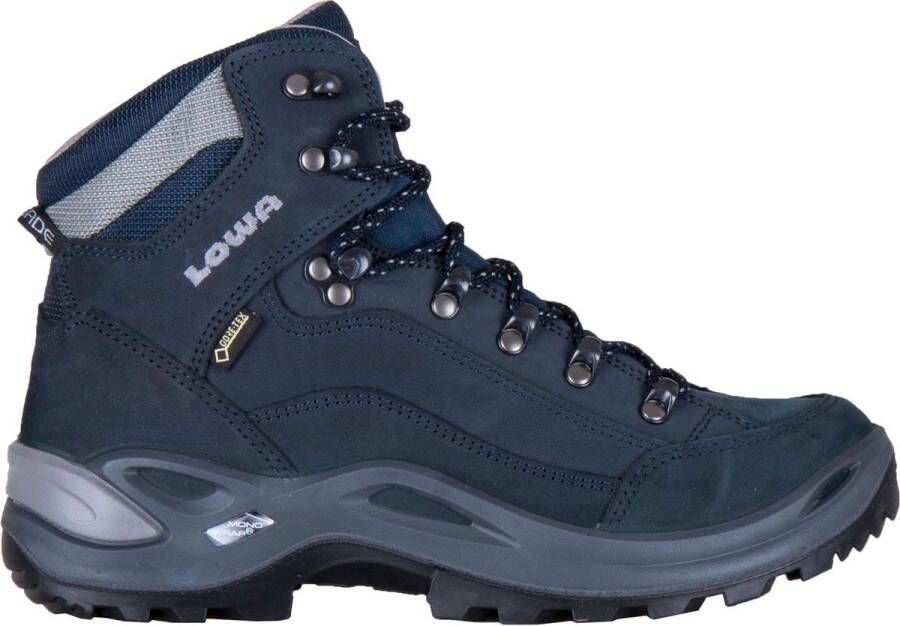 Lowa Hatland Renegade GTX Mid W wandelschoen Navy grey Schoenen Wandelschoenen Halfhoge schoenen