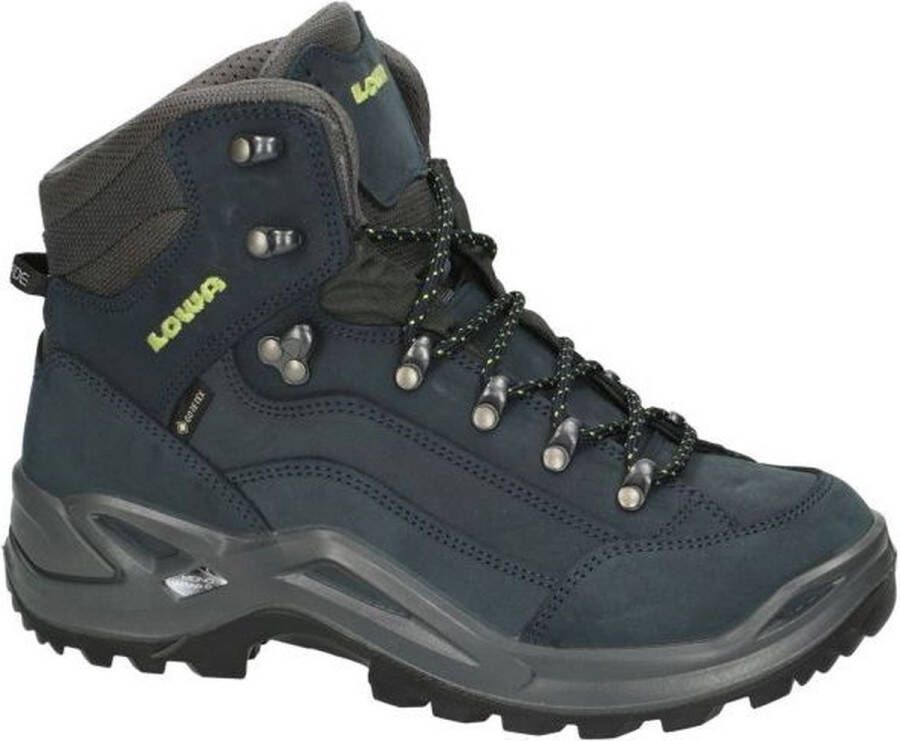 Lowa Hatland Renegade GTX Heren wandelschoen Dark-blue lime Schoenen Wandelschoenen Halfhoge schoenen