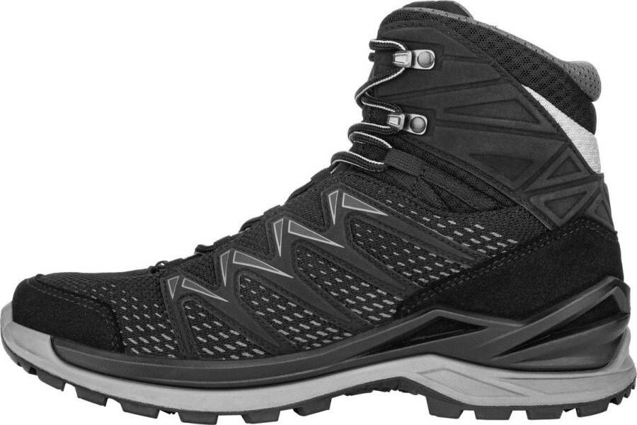 Lowa Hatland Innox Pro GTX Mid Men Black grey Schoenen Wandelschoenen Halfhoge schoenen