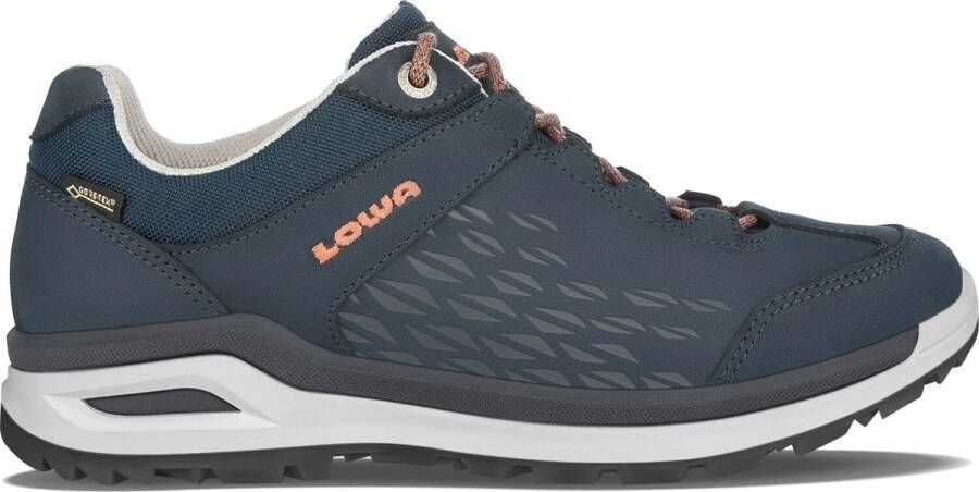 Lowa Locarno Gore-tex Lo Dames Wandelschoenen Lm320817-6912 Kleur Blauw