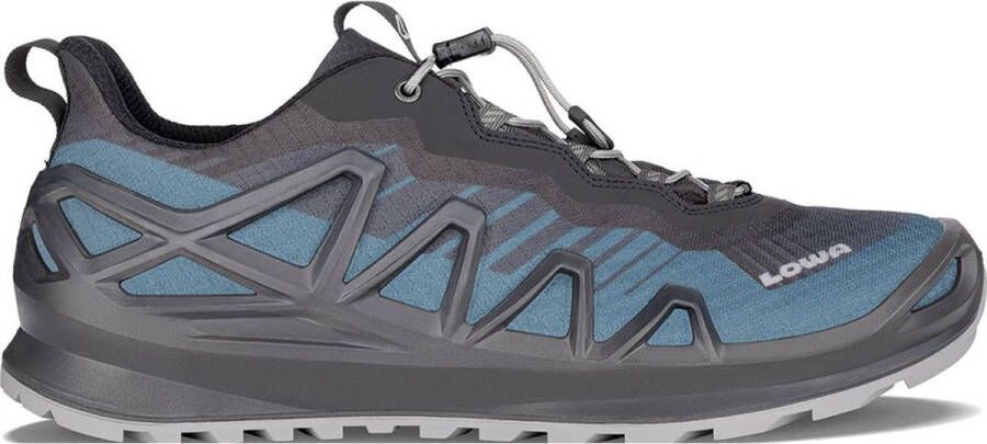 Lowa Merger Goretex Lo Wandelschoenen Blauw Grijs Man