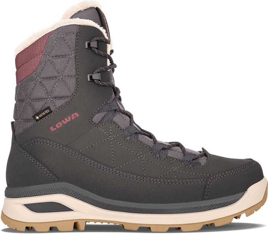 Lowa Ottawa GTX Ws Antraciet Oud Roze Dames Winterlaarzen