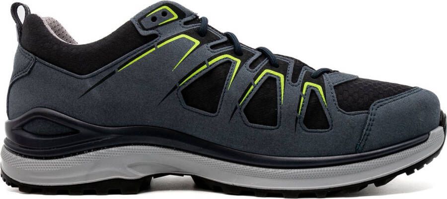 Lowa Innox Evo GTX Wandelschoen Heren waterdichte lage wandelschoenen Steelblue-Lime - Foto 1