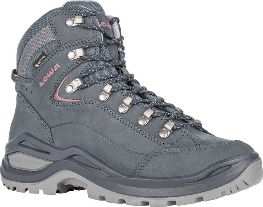 Lowa Renegade Evo Gore-tex Mid Dames Wandelschoenen Lm321916-9327 Kleur Blauw-multicolour