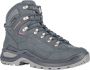 Qlima Lowa Renegade Evo GTX Wandelschoen Dames waterdichte mid wandelschoenen Steelblue Oldrose - Thumbnail 1