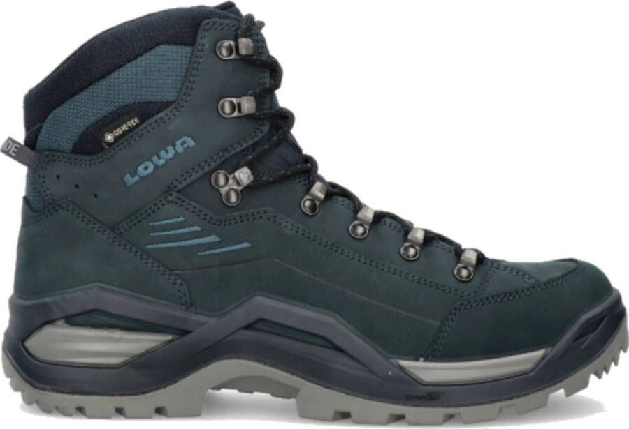 Lowa Renegade Evo Gore-tex Mid Heren Wandelschoenen Lm311916-6960 Kleur Blauw-multicolour