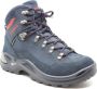 Lowa Renegade Mid GTX Wandelschoenen Dames Marineblauw Donkerrood - Thumbnail 1