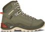 Lowa Renegade Gtx Mid Wandelschoen Dames waterdichte mid wandelschoenen Greygreen Panna - Thumbnail 1