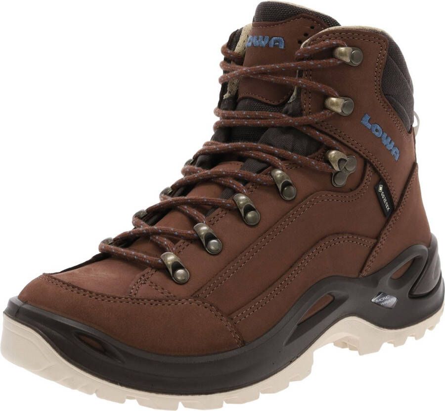 Lowa RENEGADE GTX MID Ws Mahogany Navy Dameswandelschoenen