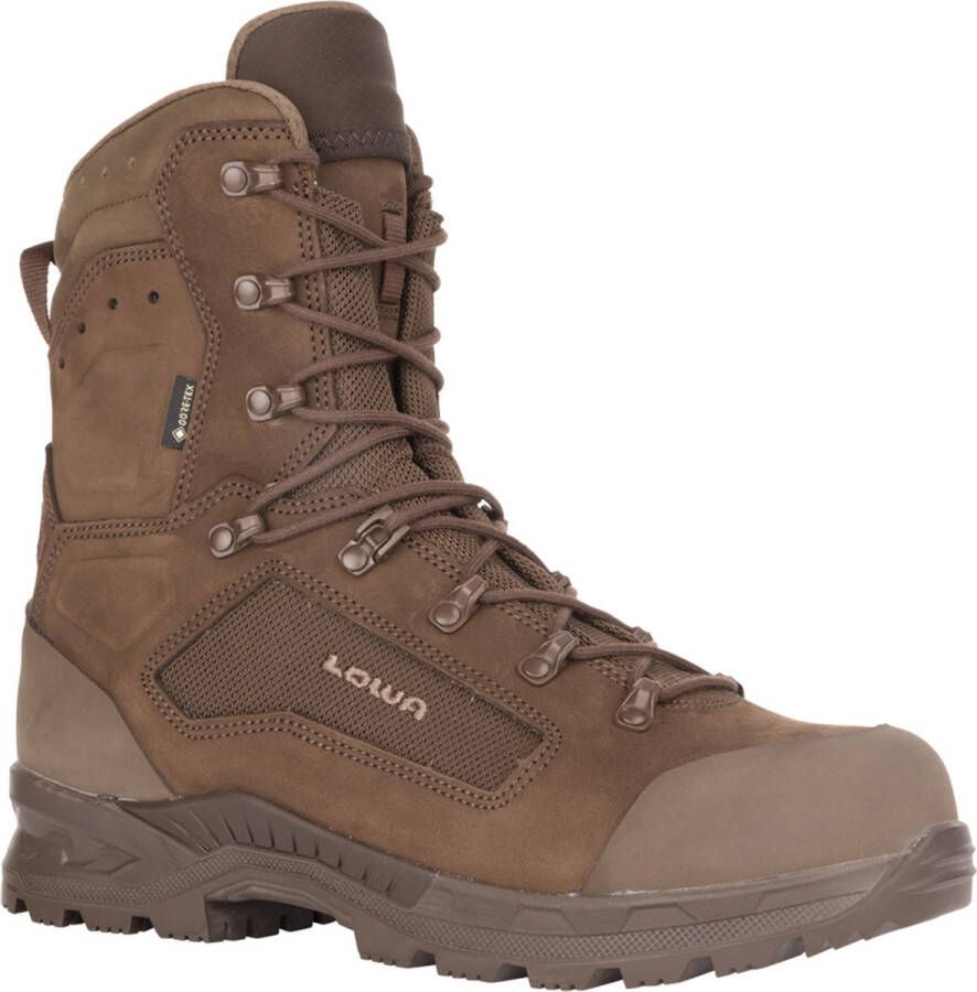 Lowa Schoenen Breacher Nubuck GTX Hi taskForce Dark Brown