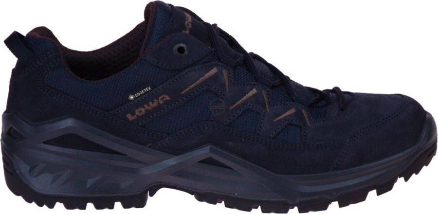 Lowa Sirkos Evo GTX Lo Wandelschoenen Marineblauw Middenbruin