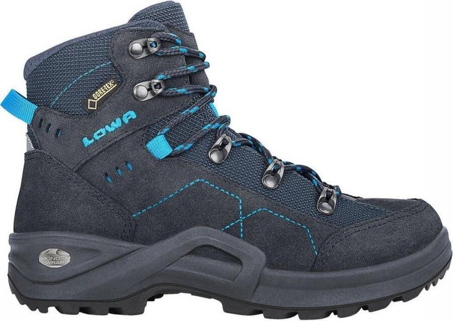 Lowa Kody III GTX Mid Wandelschoenen Tiener Marineblauw Turkoois