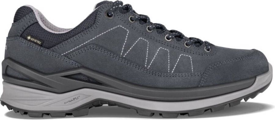 Lowa Toro Pro GTX Wandelschoen Heren waterdichte lage wandelschoenen Steelblue Grey