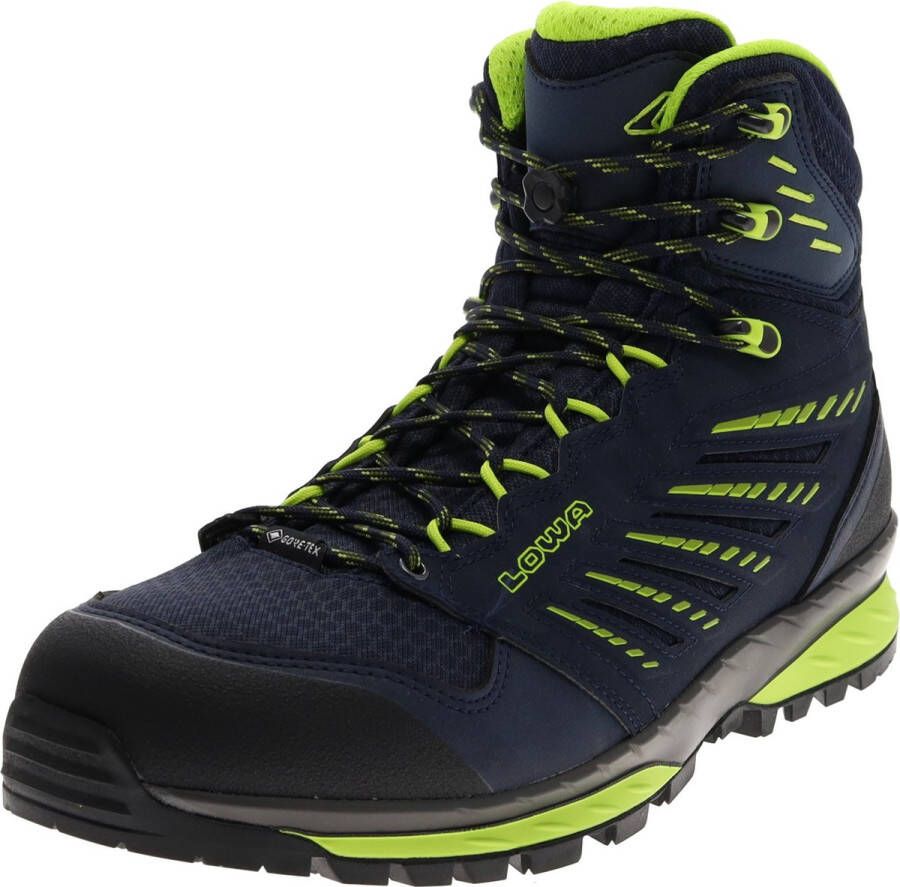 Lowa TREK EVO GTX MID Navy Lime Trekkingschoenen voor heren