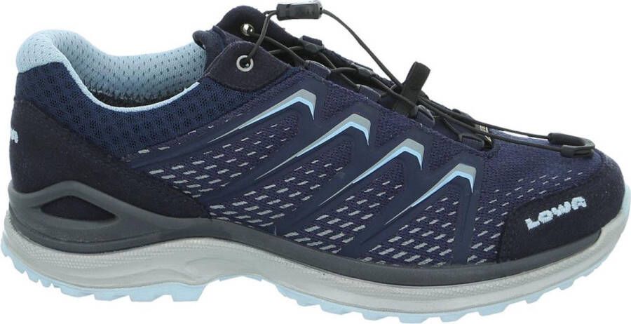 Lowa Maddox GTX LO Wandelschoenen Dames Marineblauw Lichtblauw