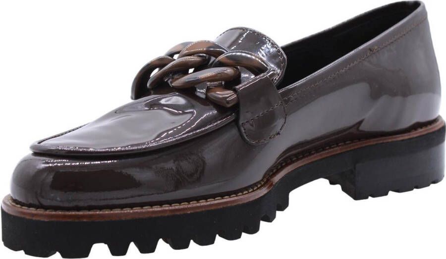 Luca Grossi Emiraten Moccasin Loafers Brown Dames