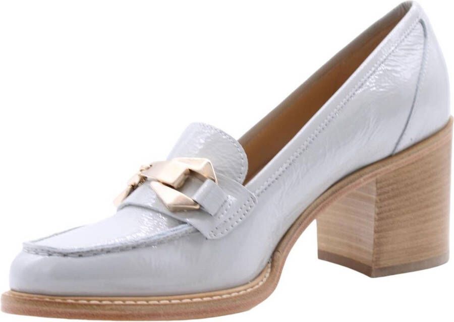 Luca Grossi Stijlvolle Mocassin Pumps Gray Dames