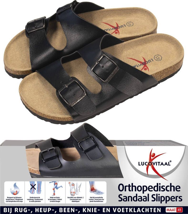 Lucovitaal Orthopedische Sandaal Slippers 1 paar - Foto 1