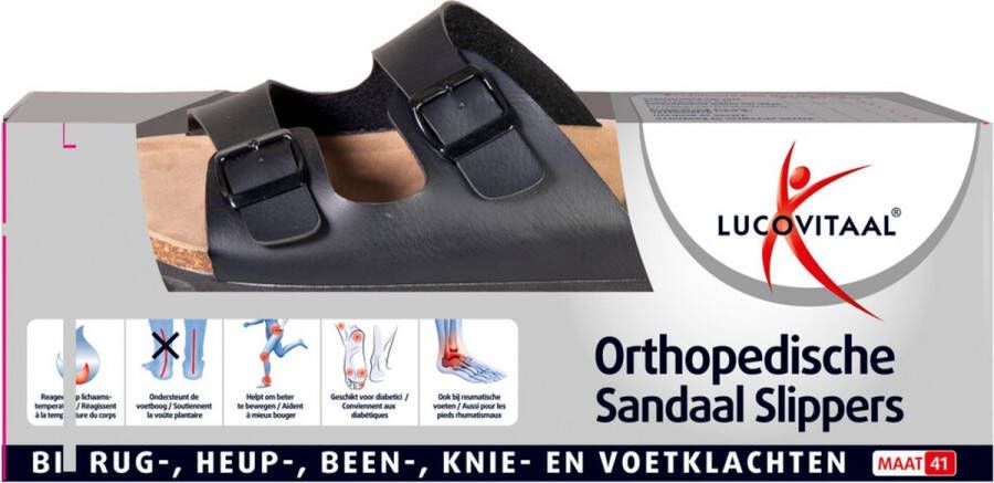 Lucovitaal Orthopedische Sandaal Slippers 1 paar