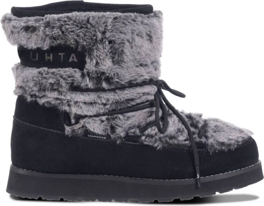 Luhta Nauttiva MS Snowboots Dames Zwart dessin