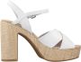 Lumberjack High Heel Sandals White Dames - Thumbnail 1