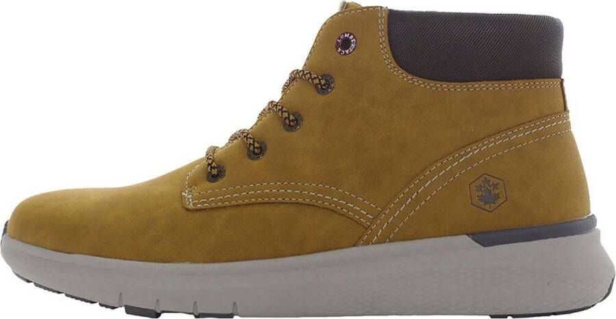 Lumberjack High Cut Sneaker 42 Veelkleurig Geel