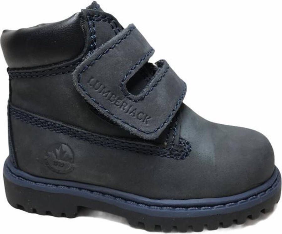 Lumberjack velcro timber bottine Little navy zwart - Foto 1