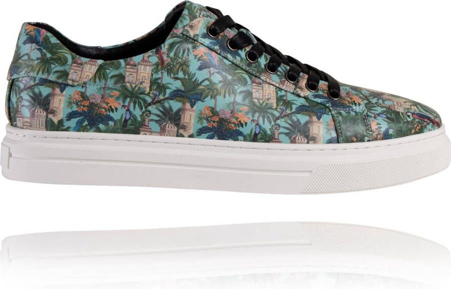 Lureaux City Jungle Sneakers Handgemaakte Nette Schoenen Voor Heren