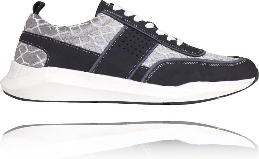 Lureaux LRX ONE Silver Breeze Kleurrijke Schoenen Voor Heren Veterschoenen Met Print