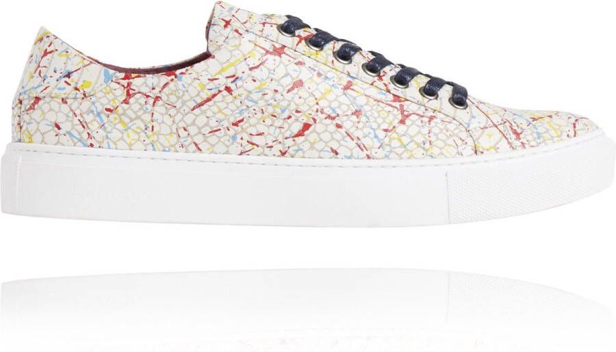 Lureaux Paintly Sneakers Kleurrijke Sneakers Met Print Unisex