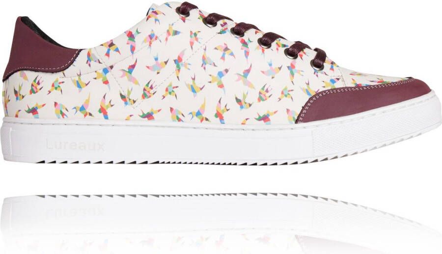 Lureaux Rainbow Birdy Sneakers Handgemaakte Nette Schoenen Voor Heren