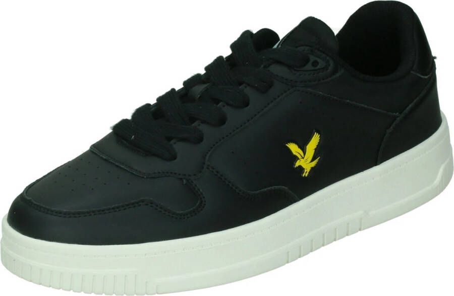 Lyle & Scott Zwarte Sneakers Culross Model Black Heren