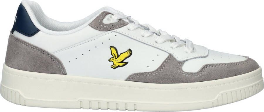 Lyle & Scott Culross heren sneaker Wit multi