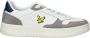 Lyle & Scott Witte Leren Sneakers White Heren - Thumbnail 1