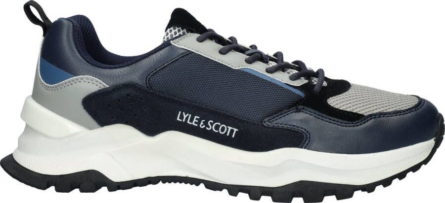 Lyle & Scott Comfortabele Lage Sneakers Blue Heren