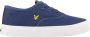 Lyle & Scott Wick Kids sneakers donkerblauw Jongens Textiel Logo 29 - Thumbnail 2