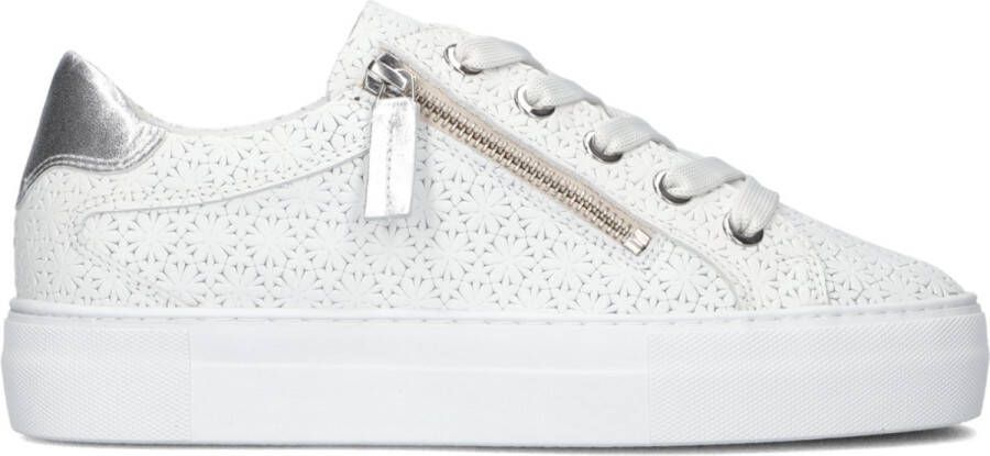 MACE Lage Sneakers Dames M3102 Maat: 39 Materiaal: Leer Kleur: Wit